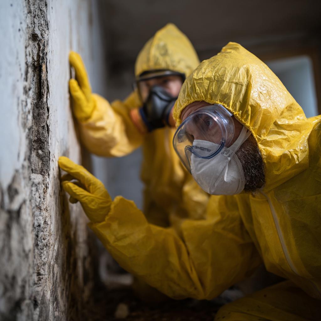 Leak damage restoration